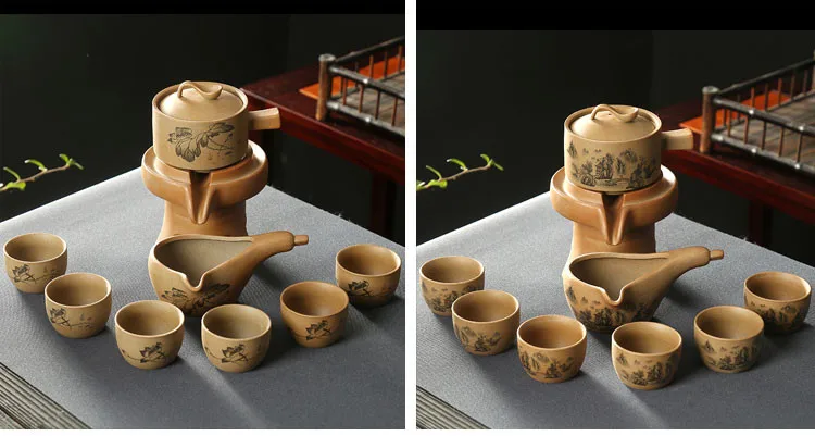 8 Pcs Ceramic Travel Tea Sets Chinese Portable Ceramic Bone China Teaset Gaiwan Teacup Porcelain Tea Cup The Kung Fu Teapot Set