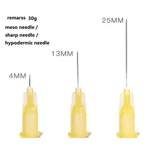 

2022 New Products CE OEM Meso Needle 30G 32G 34G For Hyaluronic Acid Dermal Filler Injection