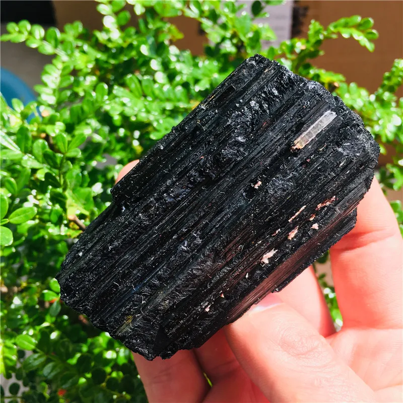 Aaa 30-100g Natural Black Tourmaline Crystal Stone Original 1pc - Stones - AliExpress