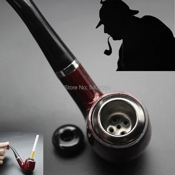 

Sherlock Holmes Smoking pipe cosplay props supplies accessories new tobacco smoking pipe-Durable classical cigar pipe