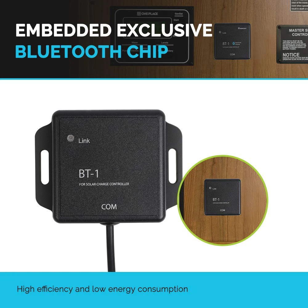 BT-1 Bluetooth модуль водонепроницаемый MPPT Солнечный контроллер заряда беспроводной монитор для Солнечной PV системы ML2420 ML2430 ML2440 ML4860