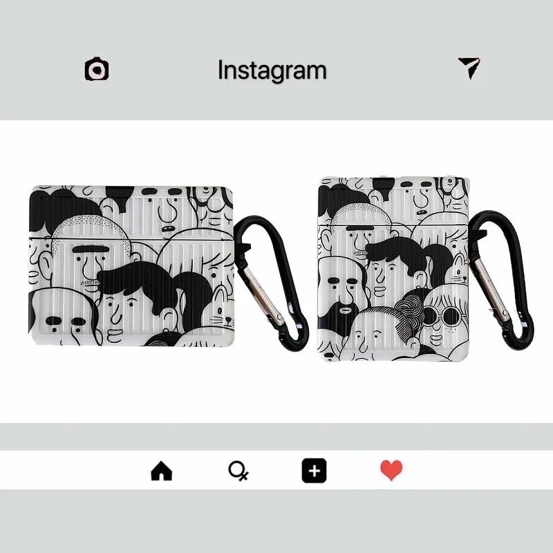 

For AirPods Pro Case 3D Cartoon Avatar Soft Silicone Earphone Cases For Apple Airpods 1 2 Pro Case Cute Cover Funda