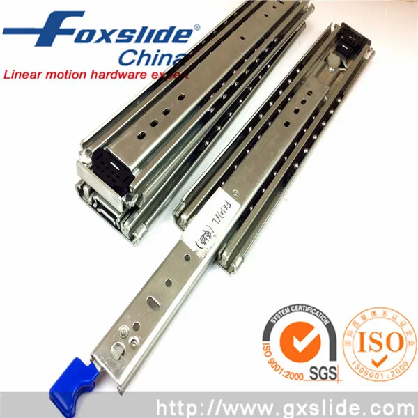 800mm Heavy Duty 225kg Locking Drawer Draw Slides Glide Rails Industrial Runners