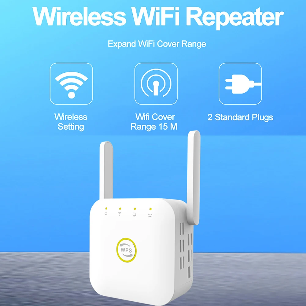 2020 Wi Fi ретранслятор Беспроводной расширитель 2 4G усилитель 300 Мбит/с сигнала с