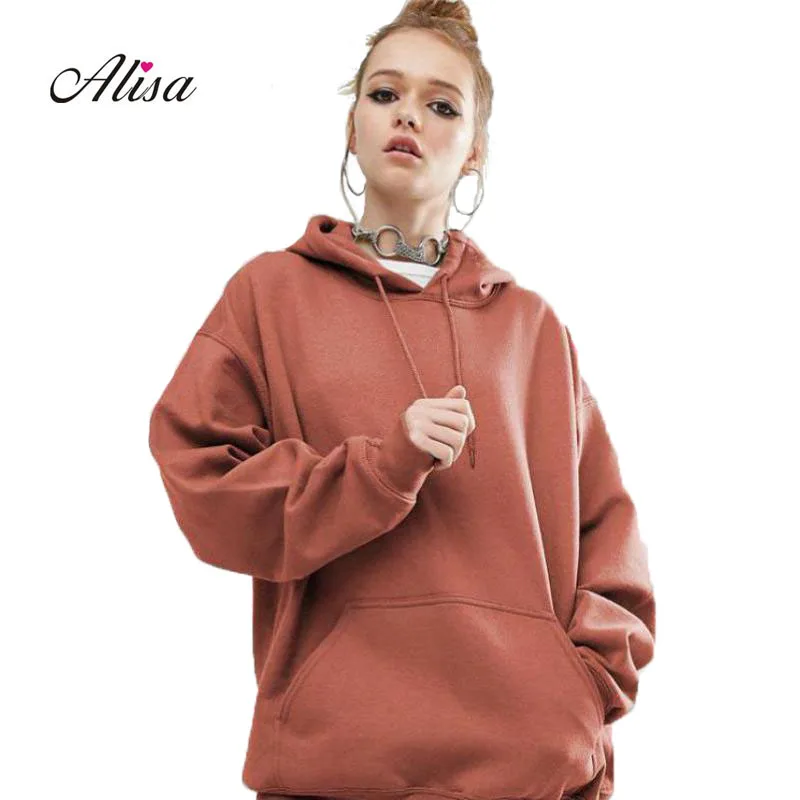 new autumn winter hoodies women casual hooded batwing sleeved pullover tops female solid loose basic sweatshirts