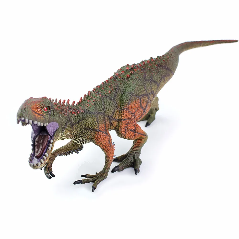 Реалистичная модель динозавра Carcharodontosaurus Фигурки игрушек коллекция животных