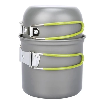 

Ultralight Camping Cookware Utensils Outdoor Tableware Set Hiking Picnic Camping 1-2 Persons Outdoors Tools