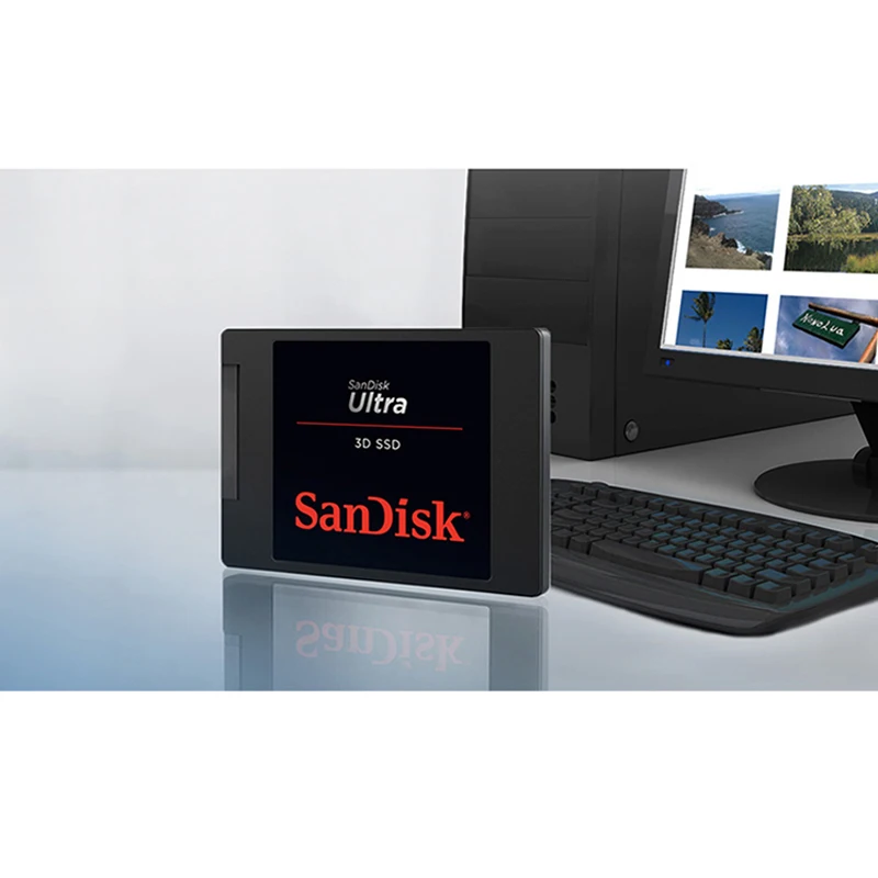 Двойной Флеш-накопитель SanDisk 250 г 1 ТБ 2 ТБ твердотельный накопитель(SSD) Твердотельный накопитель SATA3.0 Интерфейс крайне высокая скорость Series-3D Advanced высокое Скорость чтения/записи издание