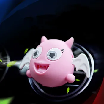 

Car Airfreshener Little Devil Shaking Wings Doll Car Perfume Smell Diffuser Air Outlet Clip Auto Decoration Accessories