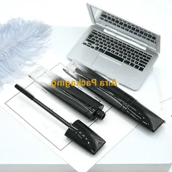 

7ML Professional Portable Cosmetic Eyelashes Cream Container Beauty Makeup Tool Black Plastic Mascara Tube 30/50pcs