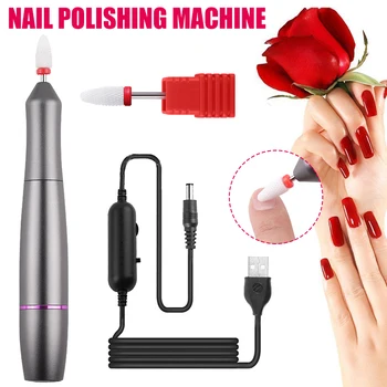

500-15000 RPM Electric Nail Drill Machine Cutter Set for Manicure Nail Tips Pedicure File EY669