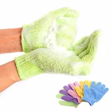 best quality Bath For Peeling Exfoliating Mitt Glove Scrub Gloves Resistance Body Massage Sponge Was