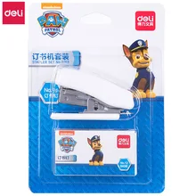 Deli Paw patrol мини степлер набор канцелярских принадлежностей мультфильм милый ученик безопасности переплет машина для офиса школьные принадлежности подарок для детей