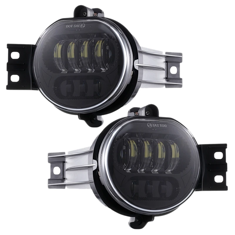 1 Pair Front Fog Light LED Lamp for 2002-2008 Dodge Ram 1500 2500 3500 Durango 2004-2006 with White | Автомобили и мотоциклы