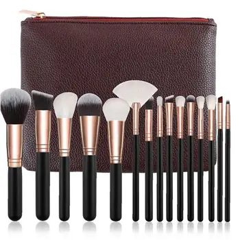 

15PCS/SET Makeup Brushes Kit Synthetic Hair Makeup Brushes Eyeshadow Foundation Powder Brushes Multifunctional Beauty
