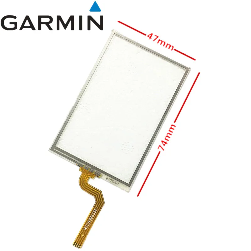 가민 알파 100F 하운드 트래커 핸드 헬드 GPS 터치 스크린 디지타이저 패널 교체 74mm * 47 mm에 대한 새로운 3 인치 터치 스크린