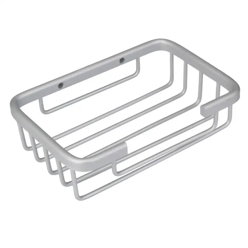 

Fdit ABS Soap Dish Holder Adjustable Shower Rod Slide Bathroom Gadget Soap Pallet Shower Rod Slide Bar Shower Rail Soap Dish Box