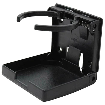 

Adjustable Drink Folding Cup Holder Bottle Coffee Stand Mount For Car Boat Rv Marine Caravan