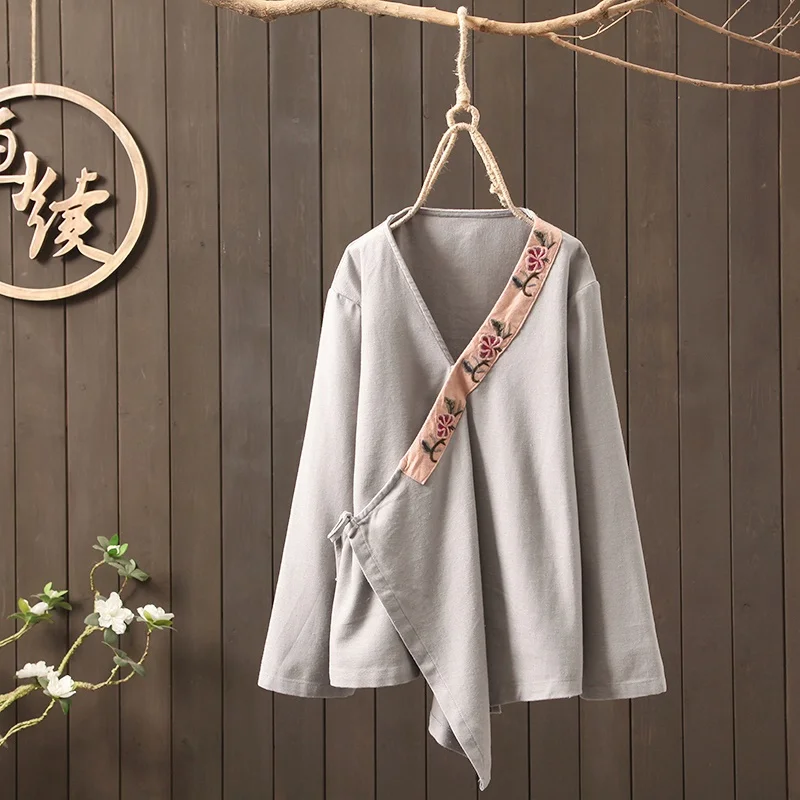 Китайские Топы Camisa китайская женская одежда современный китайский стиль чонсам