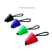 4pcs Rubber Silicone Kayak Scupper Plug Kit Canoe Drain Holes Water Stopper Bung Accessories For Boat Transoms Fish Wells Yacht