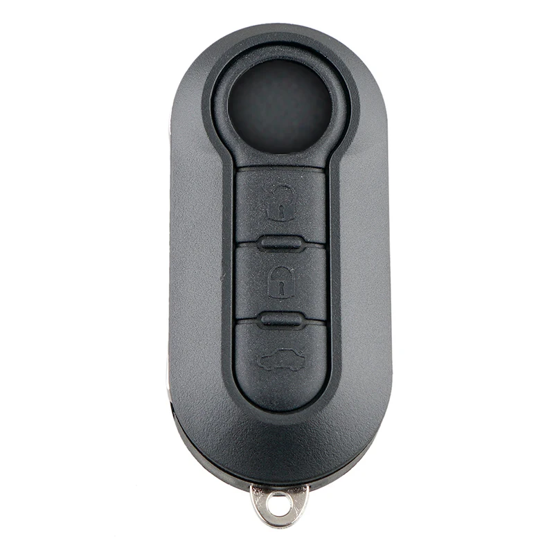 3 Buttons Remote Car Key Shell Fob Replacement Flip Folding Car Key Case Cover Fit for Fiat 500 Doblo Ducato Panda Punto Peugeot spark plugs