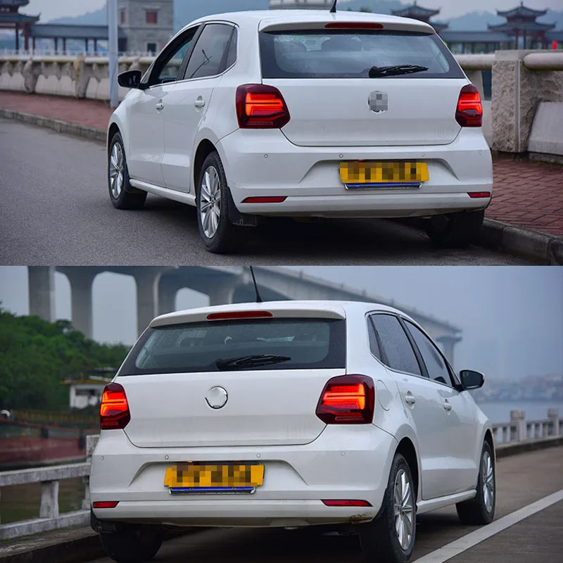 Светодиодная сигнальная лампа дымовая линза задняя фара лампа подходит для Volkswagen Polo 2011