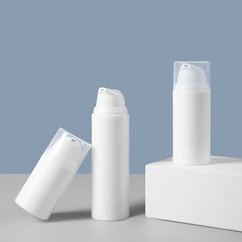 

15/30/50ml PP Up-mouth Buckle Airless Bottle Lotion Hand Sanitizer Cosmetic Container Travel Portable Lotion Refillable Bottles