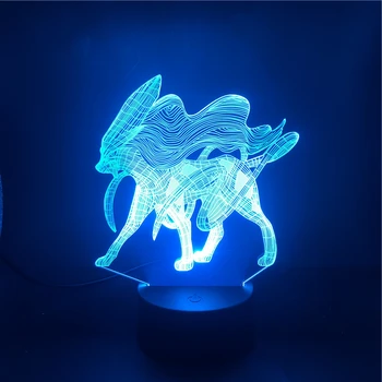 

3D Lamp Pocket Monsters The Alarm Clock Base Atmosphere Best Gift for Decoration Battery Powered Usb Led Night Light Lamp