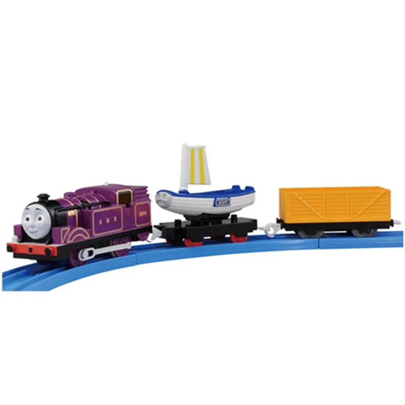 Такара TOMY поезд вагон TRACKMASTER грузовики моторизованный VICTOR ROCKY Edward Henry Gordon James Percy Hiro мальчик игрушки