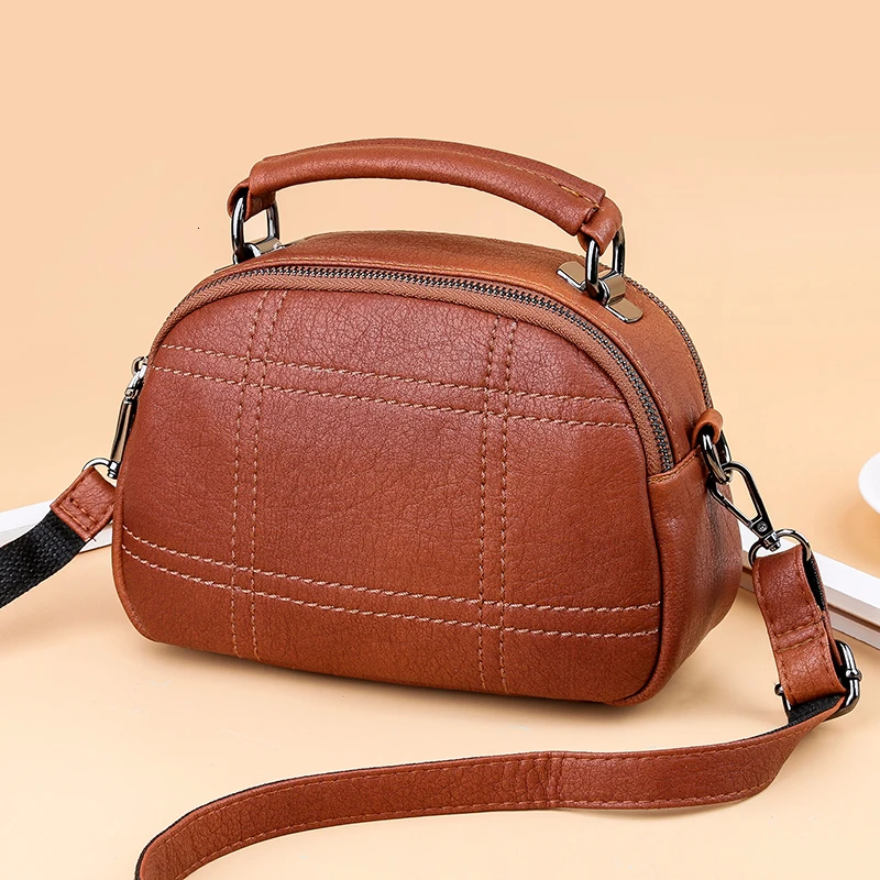 Women Messenger Bags Crossbody Bags For Women Soft Leather Shoulder Bag Sac A Main Small Handbags High Quality Flap Bag