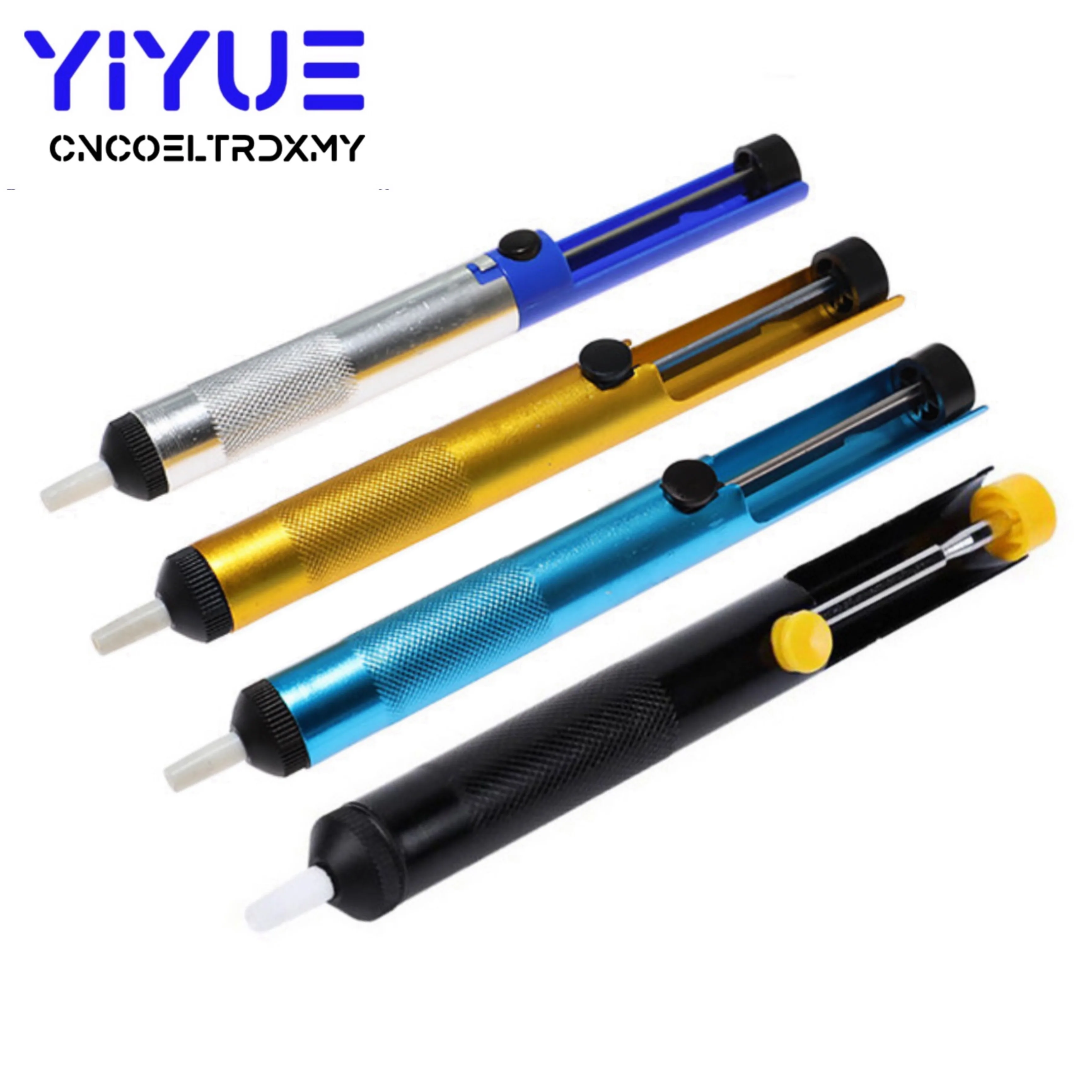Алюминиевый металлический демонтажный насос всасывающий оловянный пистолет паяльная присоска ручка для