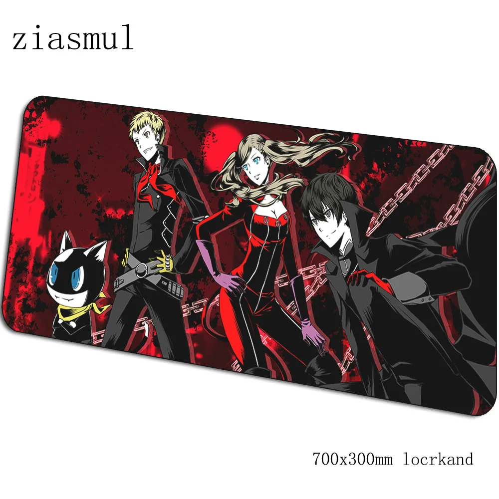 Persona 5 Коврик для мыши геймер Инди Поп 70x30 см игровой коврик для мыши pc notbook Настольный коврик padmouse игры властные геймерские коврики геймпад - Цвет: pattern 7