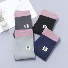 Детские леггинсы верхняя одежда для девочек хлопок, весна, осень, зима, гусеничный котенок, корейский стиль, обтягивающие повседневные брюки для девочек