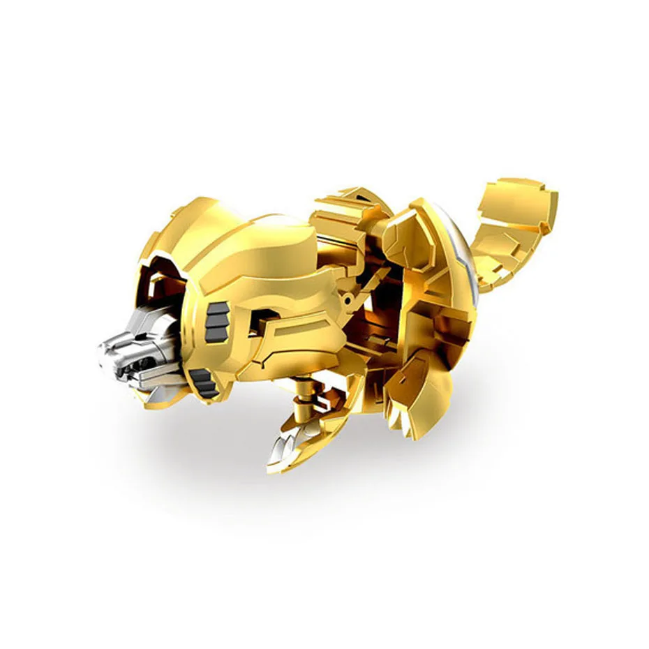 Metal Fusion Deformation Animal Action Toy Battle planet Deformation Egg Boy Toy Instant deformation battle planet battle toy - Цвет: Арбузно-красный