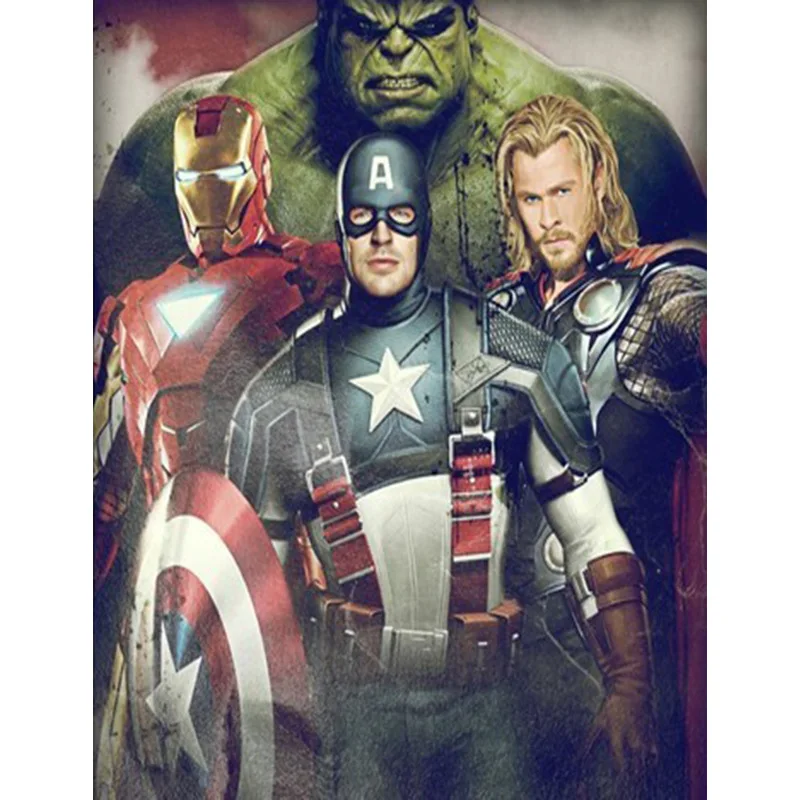 

Digital Oil Painting Digital Avengers Plant