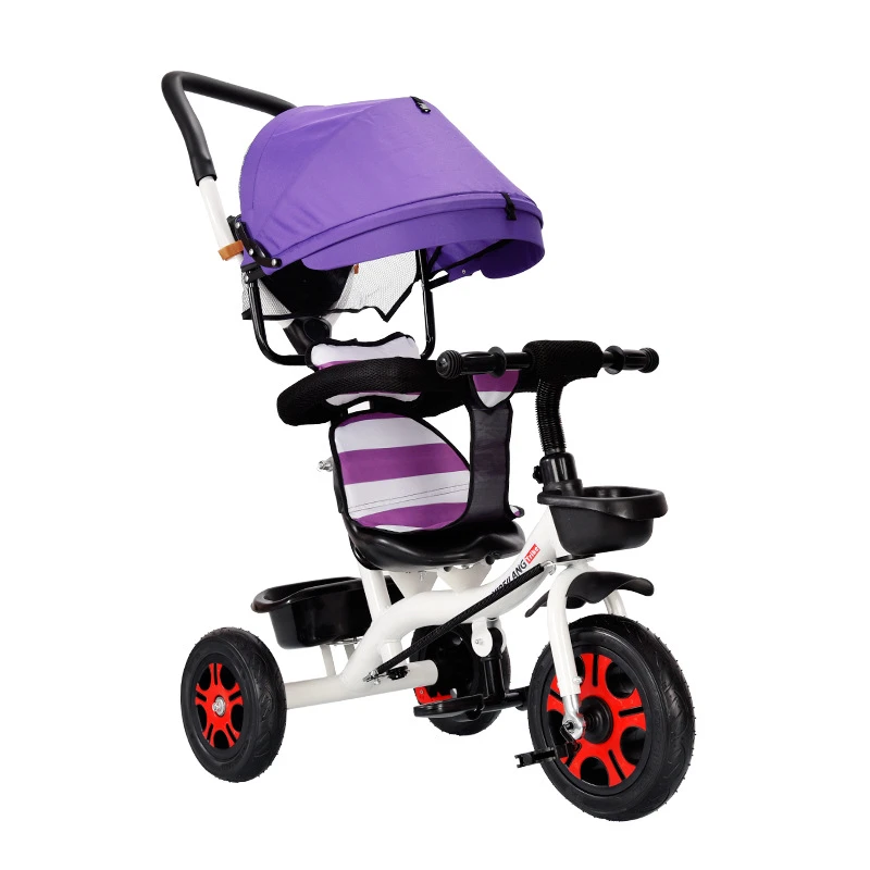 Poussette De Bebe 3 En 1 Pour Enfants Tricycle Velo Bus De Tourisme Voiture De Tourisme Petit Garcon Maternelle Couverture Contre La Pluie Du Soleil Aliexpress