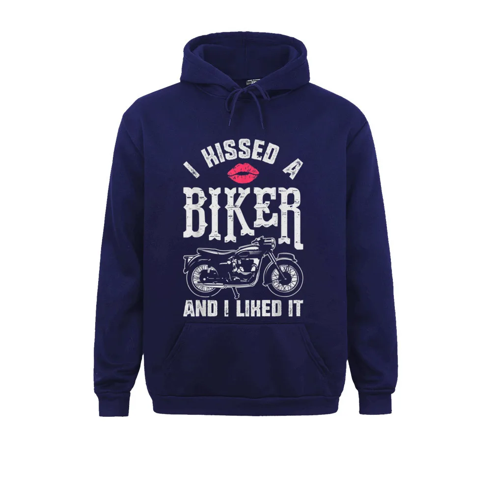 I Kissed A Biker And I Liked It Funny Bikers Motorcycling T-Shirt__1624 Printed Hoodies Long Sleeve for Women  Sweatshirts Casual Sportswears 2021 I Kissed A Biker And I Liked It Funny Bikers Motorcycling T-Shirt__1624navy
