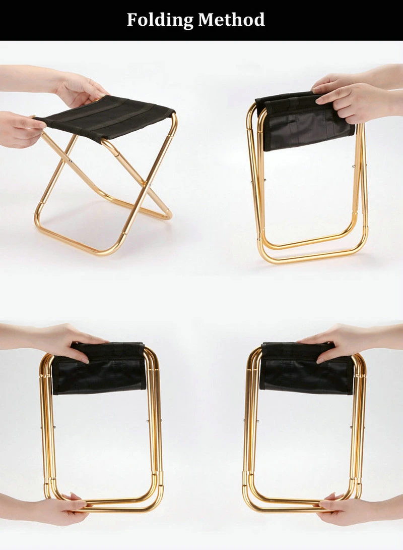 Outdoor Foldable Fishing Chair Ultra Light Portable Folding Backpack Camping Oxford Cloth Picnic Fishing Chair with Bag (13)