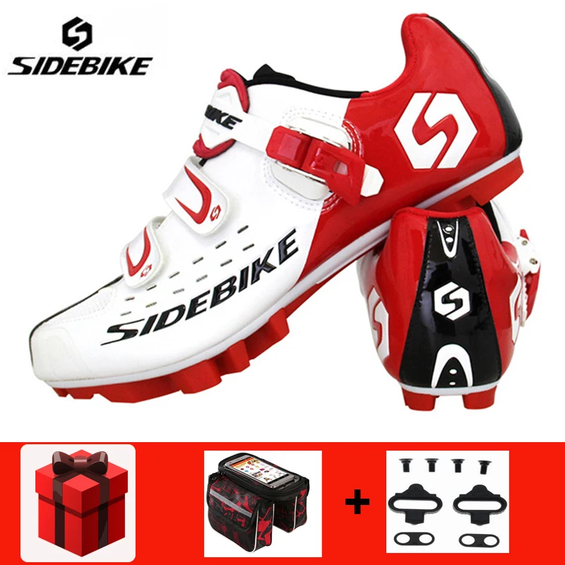 add all SIDEBIKE/Обувь для велоспорта sapatilha ciclismo mtb, обувь для горного велосипеда с самоблокирующимся замком, обувь для велосипеда, профессиональные мужские кроссовки - Цвет: add all