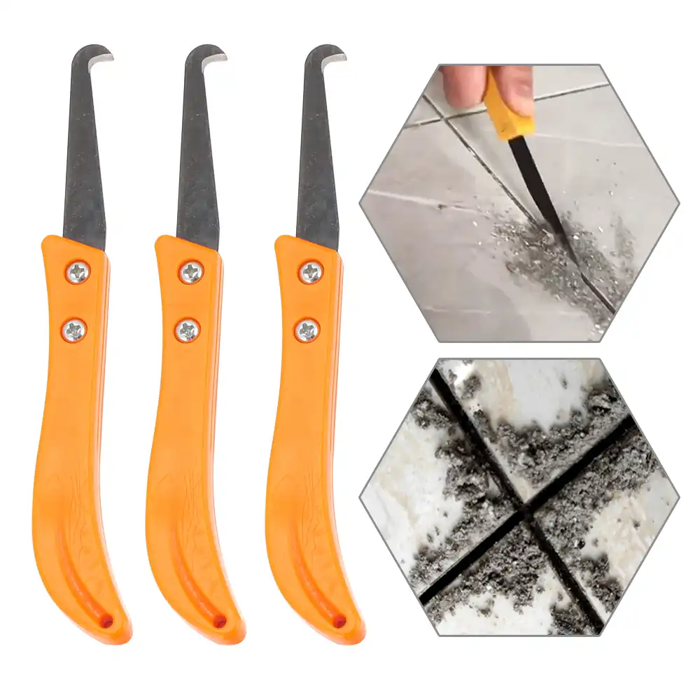 Ceramic Tile Gap Repair Tool Hook Knife Professional Cleaning and