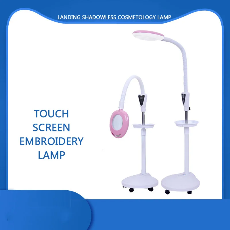 

Cold Light 16 Times Magnifying Glass Lamp Professional LED Lamp Floor Lamp Shadowless Lamp Magnifier For Beauty Nail Tattoo