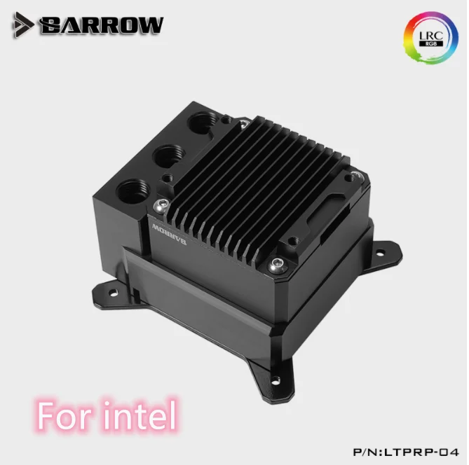 Barrow CPU Water Cooling Kit CPU Block+Reservoir+Reservoir For INTEL/AMD/X99/X299 water block integrated Pump Box LTPRP-04