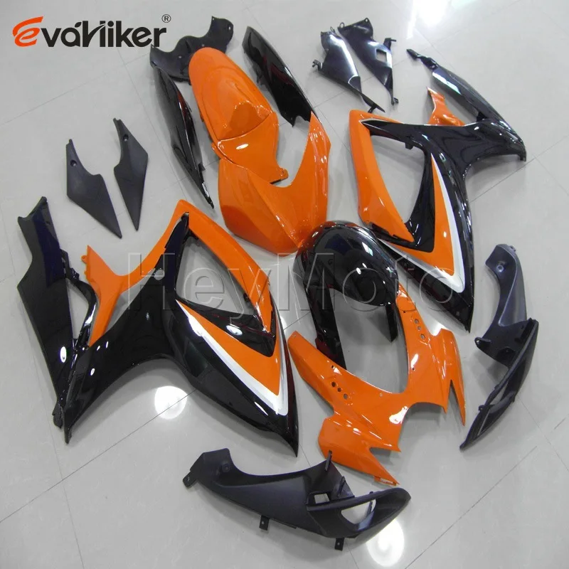 Заказной обтекатель мотоцикла для K6 GSX-R600750 2006-2007 GSXR600 06 07+ винты+ литьевая форма розовый ABS пластик Кузов - Цвет: E