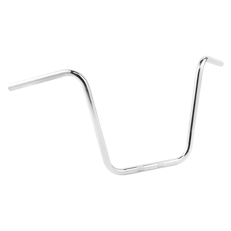 TCMT Black Ape Hanger Handlebar - 10, 12, 14, 16, Or 18 Inch Rise For Harley Softail FLST