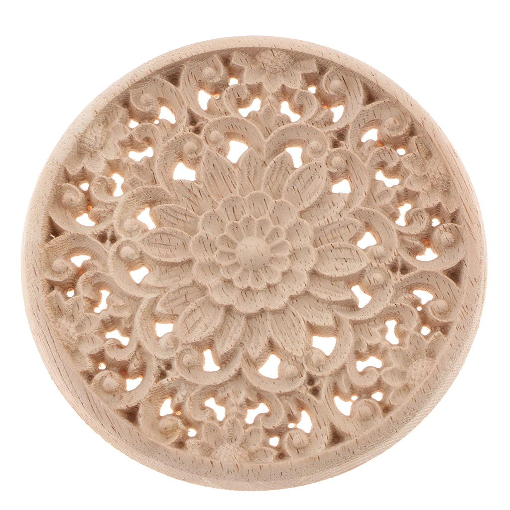 1 шт. декоративная фигурка из натурального цветочного дерева|Статуэтки и