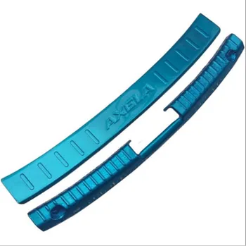

Car accessories Stainless Steel Rear Bumper Protector Sill Trunk Tread Plate Trim for Mazda3 Axela 2014-2018 Car styling