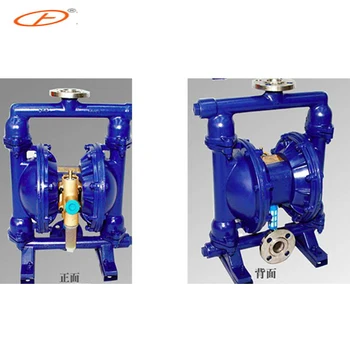 

QBY-25 Flange connection 304 stainless steel pneumatic diaphragm pump for Tile and porcelain