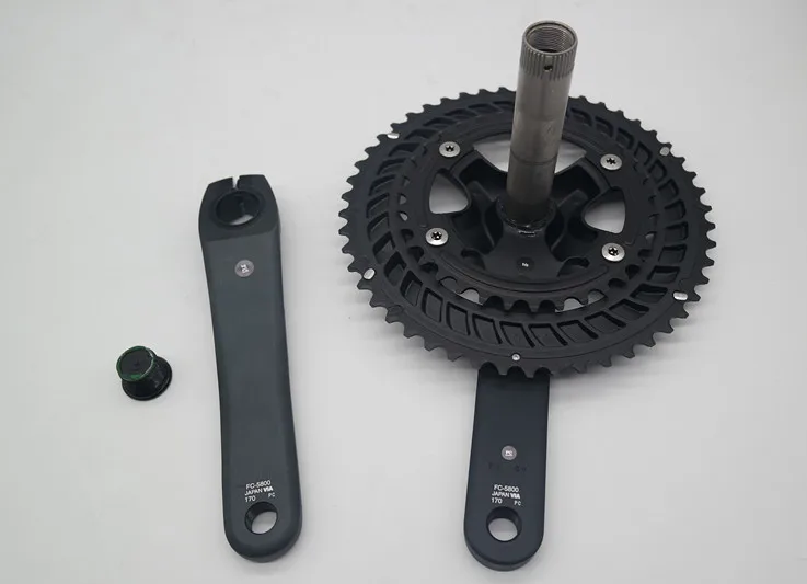 SHIMANO FC 5800 105 2x11 скоростной шоссейный велосипед двойной шатун 50 34T 53 39T 170 / 175 мм HOLLOWTECH