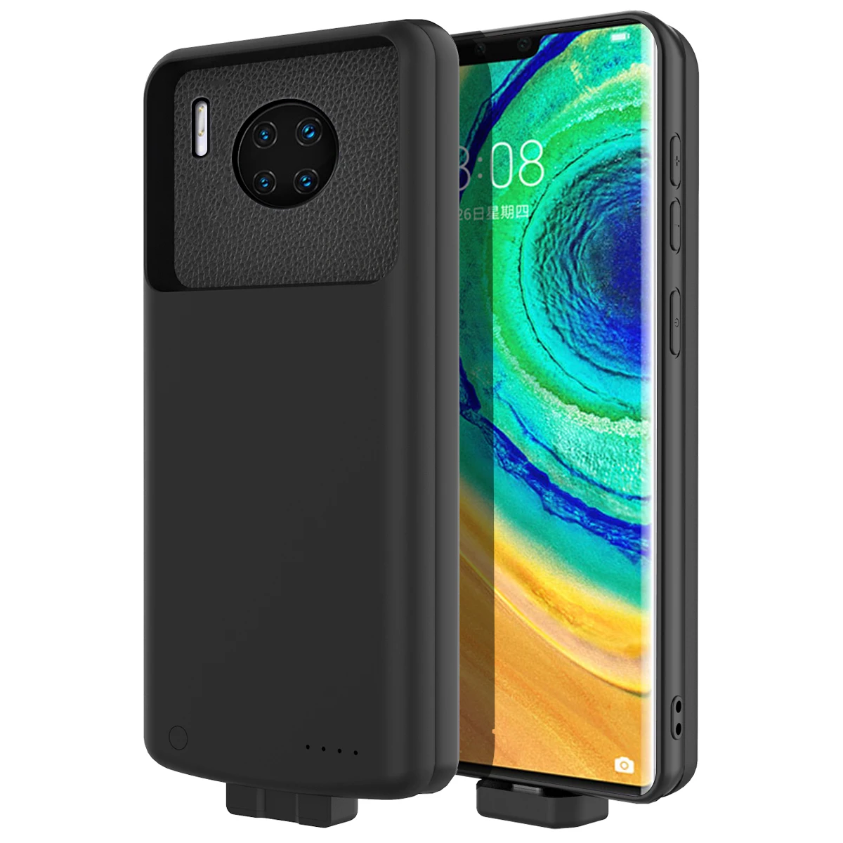 Для huawei mate 30 Pro зарядное устройство чехол 7000 мАч внешний резервный банк питания Зарядка матовый чехол 30 Pro Чехол Аккумулятор Coque