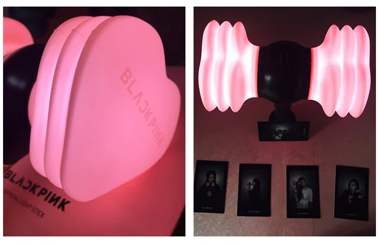 Kpop официальный BLACKPINK световая палка концертная светящаяся лампа молоток световая палка JISOO Lisa JENNIE ROSE вентиляторы подарок новинка коллекция